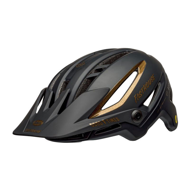 Bell Sixer MIPS Helmet - L - Fasthouse Matte Black - Gloss Gold - AS-NZS 2063-2008 Standard