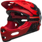 Bell Super 3R MIPS Helmet - L - Matte Crimson - Black