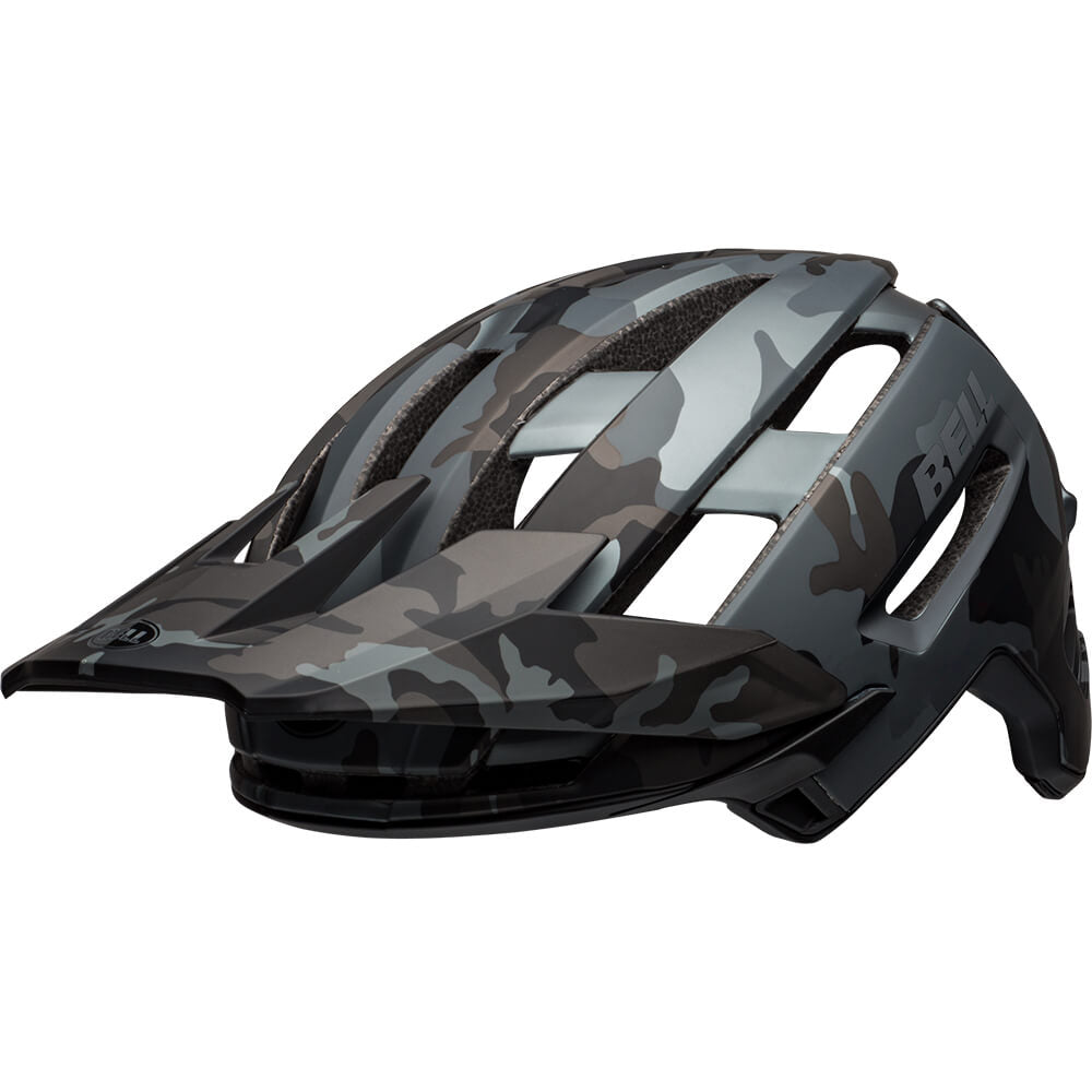 Bell Super Air MIPS Helmet - M - Matte Black - Gloss Black - Camo - AS-NZS 2063-2008 Standard