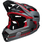 Bell Super Air R Spherical MIPS Helmet - L - Matte Grey - Red - AS-NZS 2063-2008 Standard
