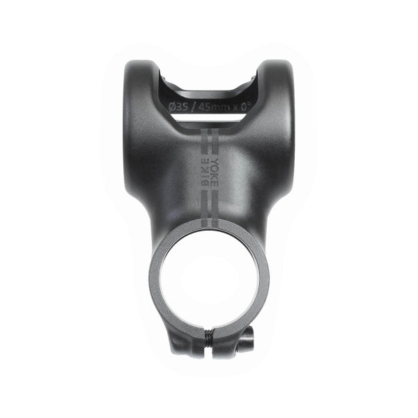 Bikeyoke Barkeeper Stem - Black - 35mm - 45mm x 0 Degree - 1 1-8th Inch