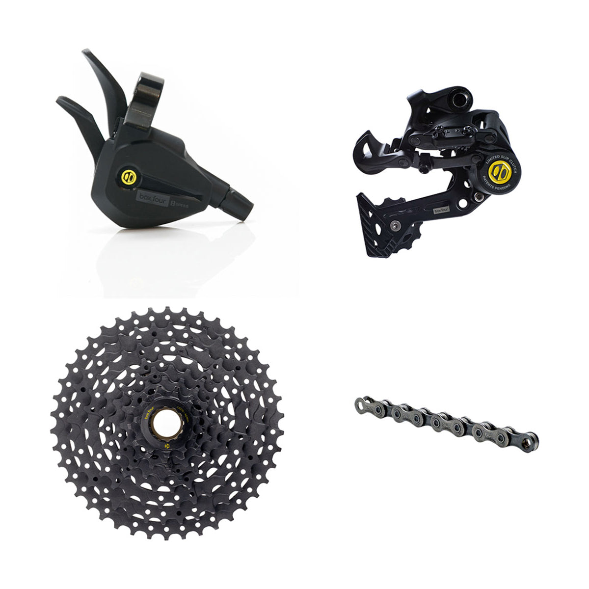 Box Four 8 Speed Wide Range Groupset - Multi Shift - 11-42T - 8 Speed