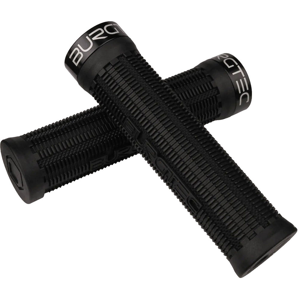 Burgtec Bartender Pro Greg Minnaar Lock-On Grips - Black - Single Lock On Grips