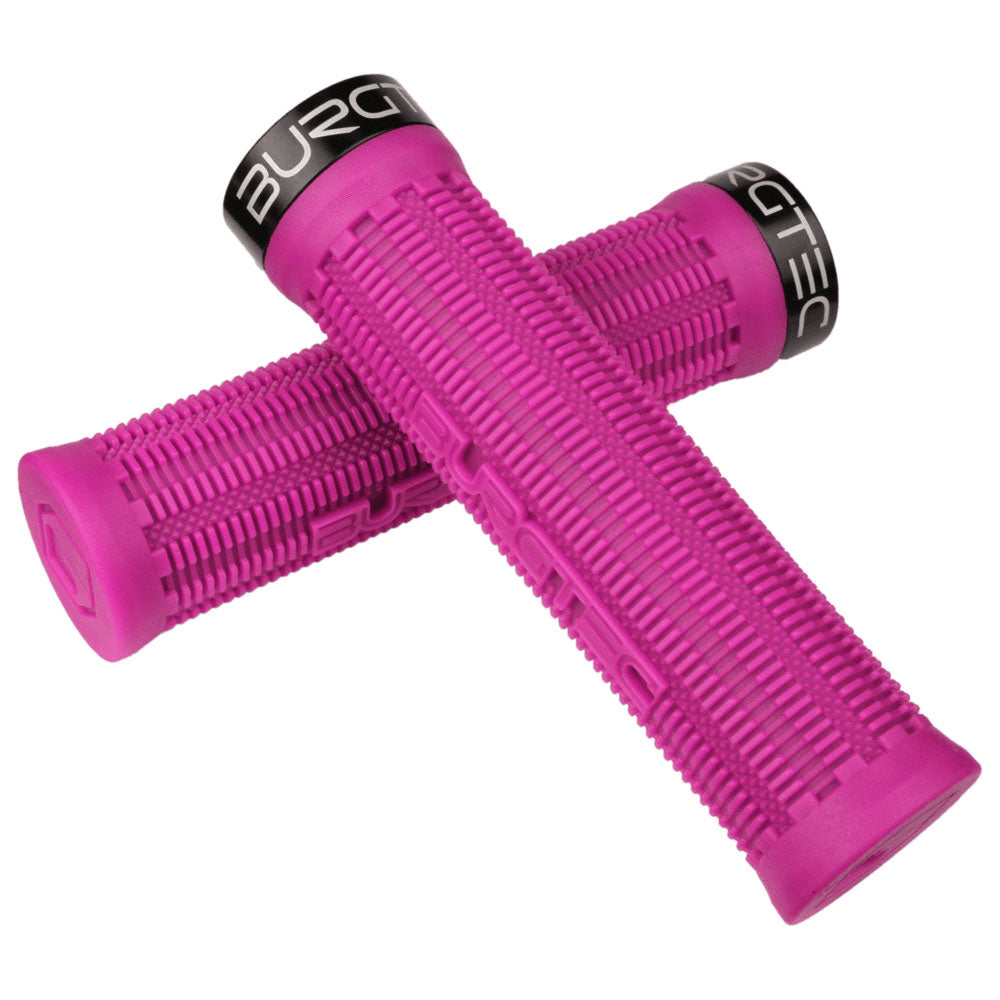 Burgtec Bartender Pro Greg Minnaar Lock-On Grips - Purple Rain - 31.5mm