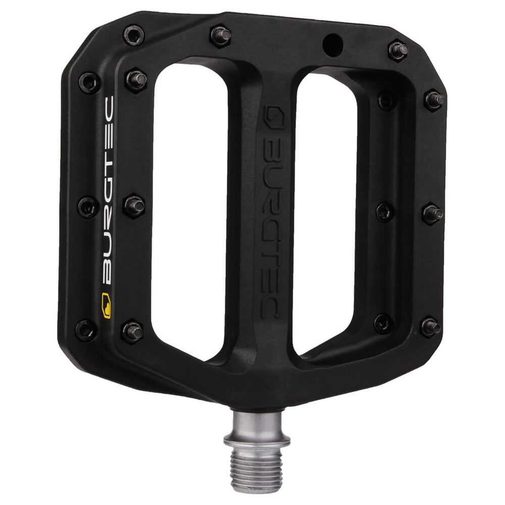 Burgtec MK4 Composite Flat Pedals - Standard - Black