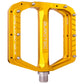 Burgtec Penthouse MK5 Steel Axle Alloy Flat Pedals - Standard - Bullion Gold