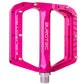 Burgtec Penthouse MK5 Steel Axle Alloy Flat Pedals - Toxic Barbie Pink