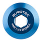 Burgtec Shimano Crank Bolt - Deep Blue