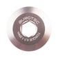 Burgtec Shimano Crank Bolt - Rhodium Silver