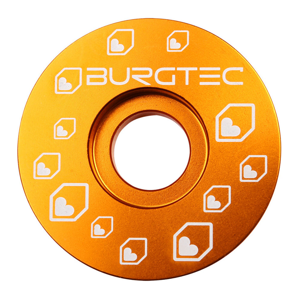 Burgtec Stem Top Cap - Iron Bro Orange