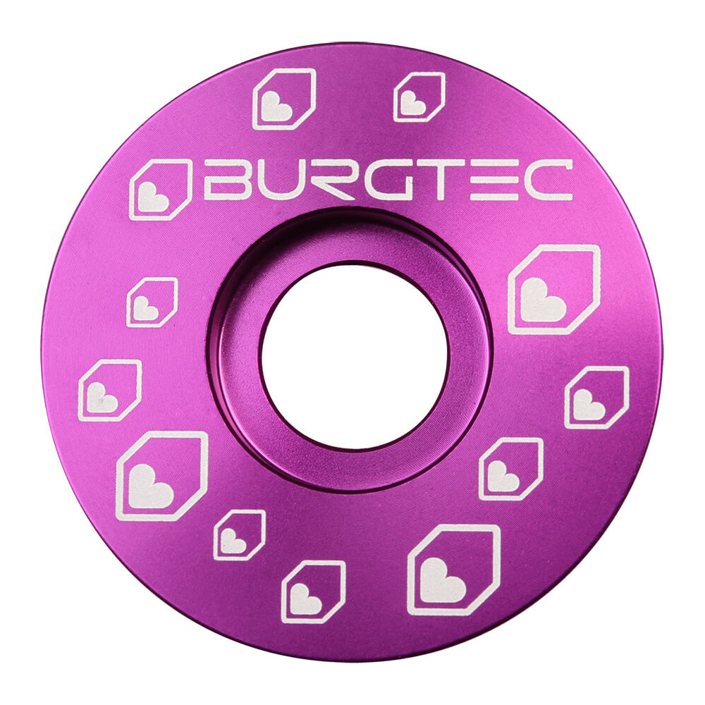 Burgtec Stem Top Cap - Purple Rain