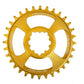 Burgtec Thick-Thin Direct Mount Chain Ring - SRAM Direct Mount - 3mm Boost - Round - Bullion Gold - 9-12 Speed - 32T