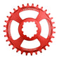 Burgtec Thick-Thin Direct Mount Chain Ring - SRAM Direct Mount - 3mm Boost - Round - Race Red - 9-12 Speed - 34T