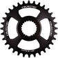 Burgtec Thick-Thin Direct Mount Chain Ring - Shimano Direct Mount - 3mm Boost - Round - Black - 12 Speed Shimano - 28T