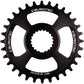 Burgtec Thick-Thin Direct Mount Chain Ring - Shimano Direct Mount - 3mm Boost - Round - Black - 12 Speed Shimano - 32T