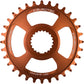 Burgtec Thick-Thin Direct Mount Chain Ring - Shimano Direct Mount - 3mm Boost - Round - Kash Bronze - 12 Speed Shimano - 32T