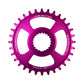 Burgtec Thick-Thin Direct Mount Chain Ring - Shimano Direct Mount - 3mm Boost - Round - Purple Rain - 12 Speed Shimano - 32T