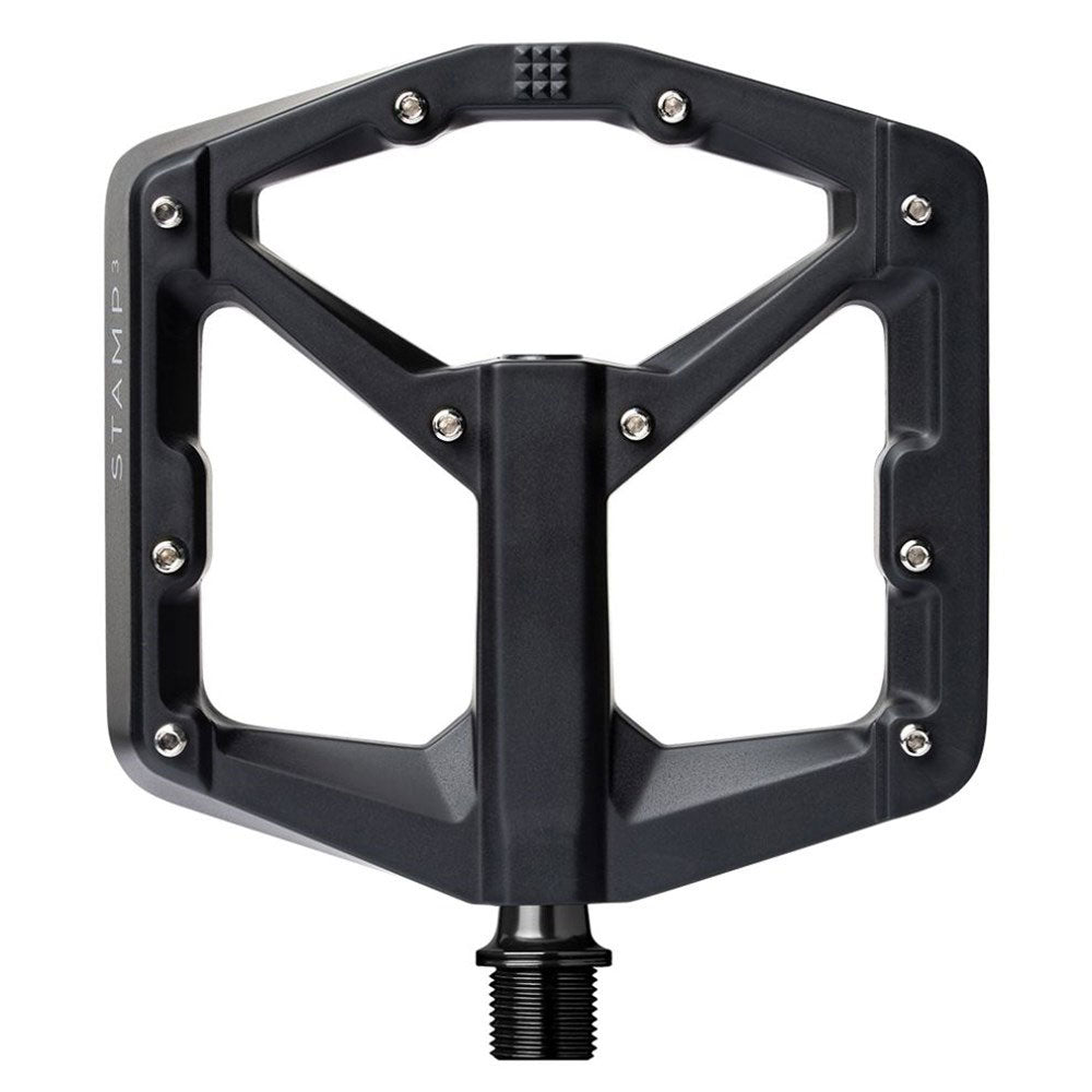 Crank Brothers Stamp 3 Gen 2 Alloy Pedals - Black - L