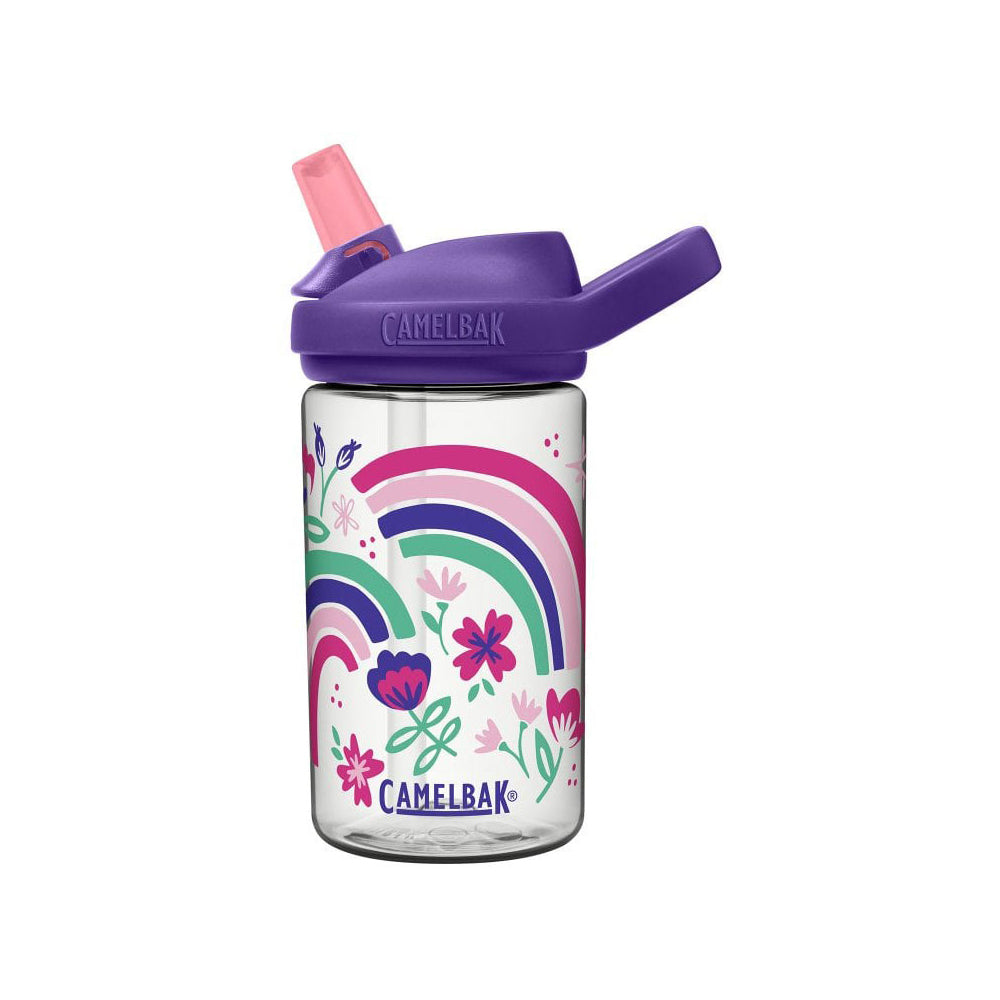 Camelbak Eddy+ Plus Kids 400ml Bottle - Rainbow Floral - 2021