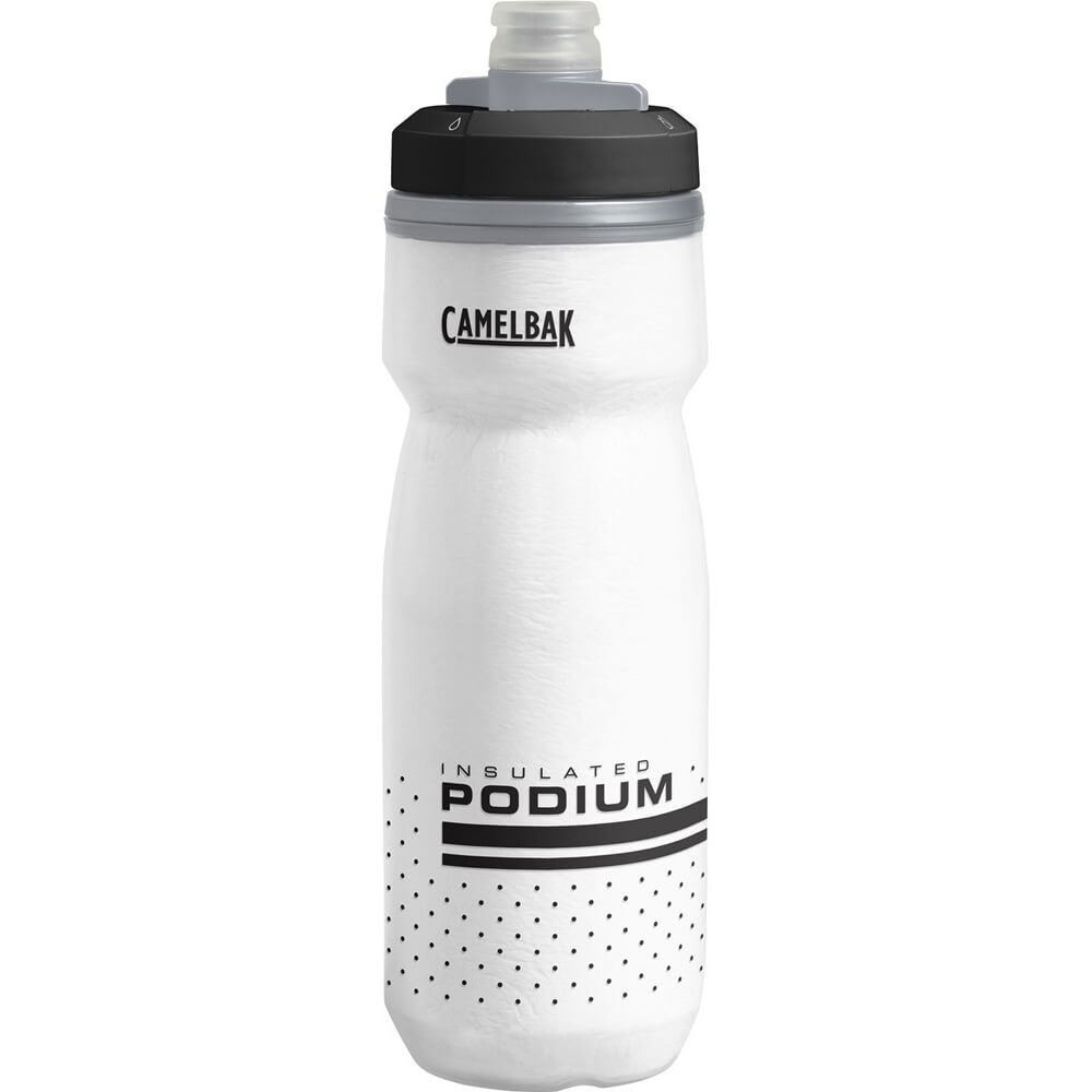 Camelbak Podium Chill 600ml Bottle - White - Black - 2020
