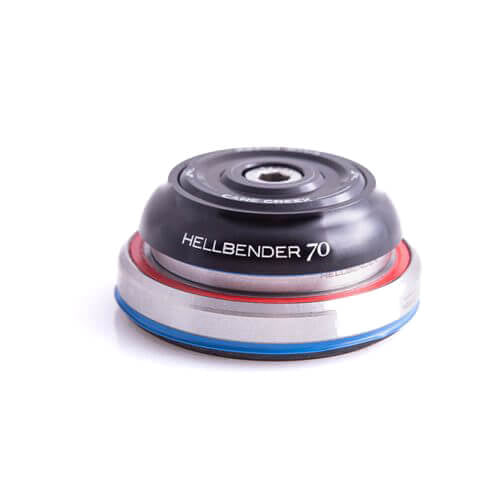 Cane Creek Hell Bender 70 Series Complete Headset - Black - IS42-28.6 Top - IS52-40 Bottom