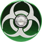 Capped Out Bio Hazard Top Cap - Green - Flat