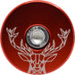 Capped Out Geo Deer Top Cap - Red - Flat