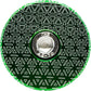 Capped Out Geo Fade Top Cap - Green - Flat