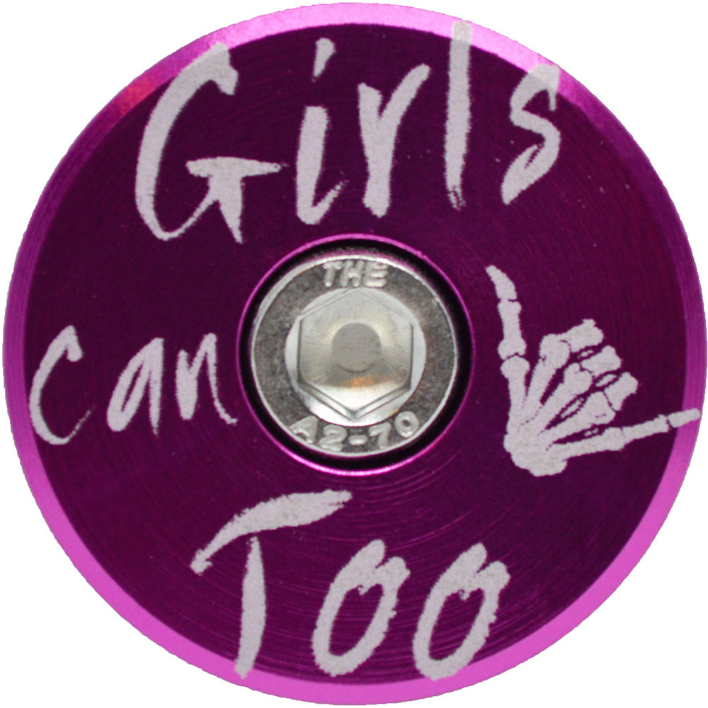 Capped Out Girls Can Too Top Cap - Pink - Flat