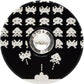 Capped Out Invader Top Cap - Black - Flat