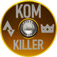 Capped Out KOM Killer Top Cap - Gold - Flat