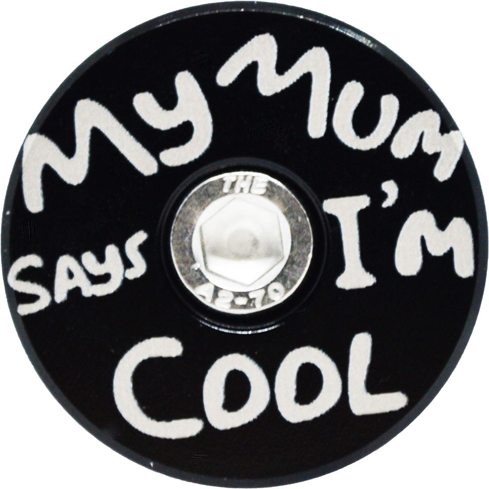 Capped Out My Mum Says I'm Cool Top Cap - Black - Flat