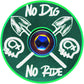 Capped Out No Dig No Ride Top Cap - Green - Flat