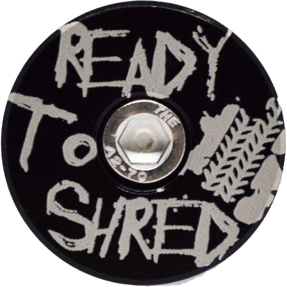 Capped Out Ready To Shred Top Cap - Black - Flat