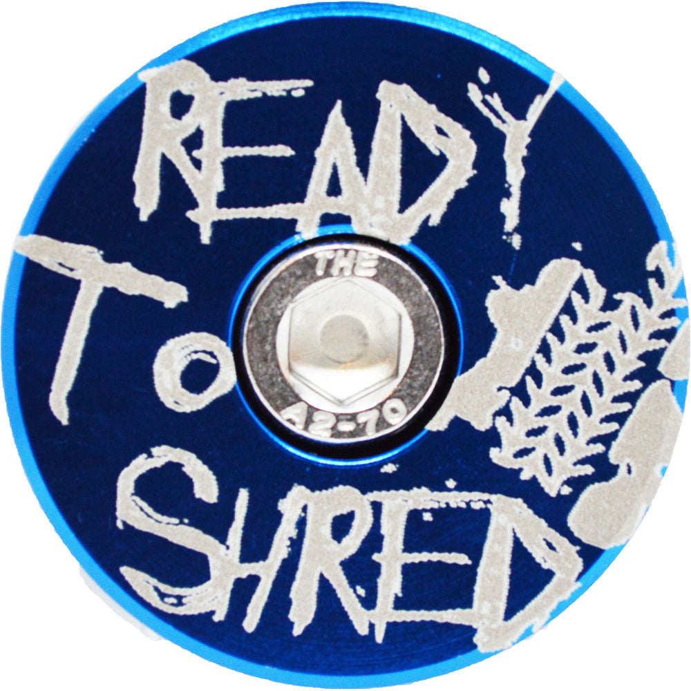 Capped Out Ready To Shred Top Cap - Blue - Flat