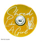 Capped Out Shred Like A Girl Top Cap - Gold - Flat