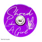Capped Out Shred Like A Girl Top Cap - Purple - Flat