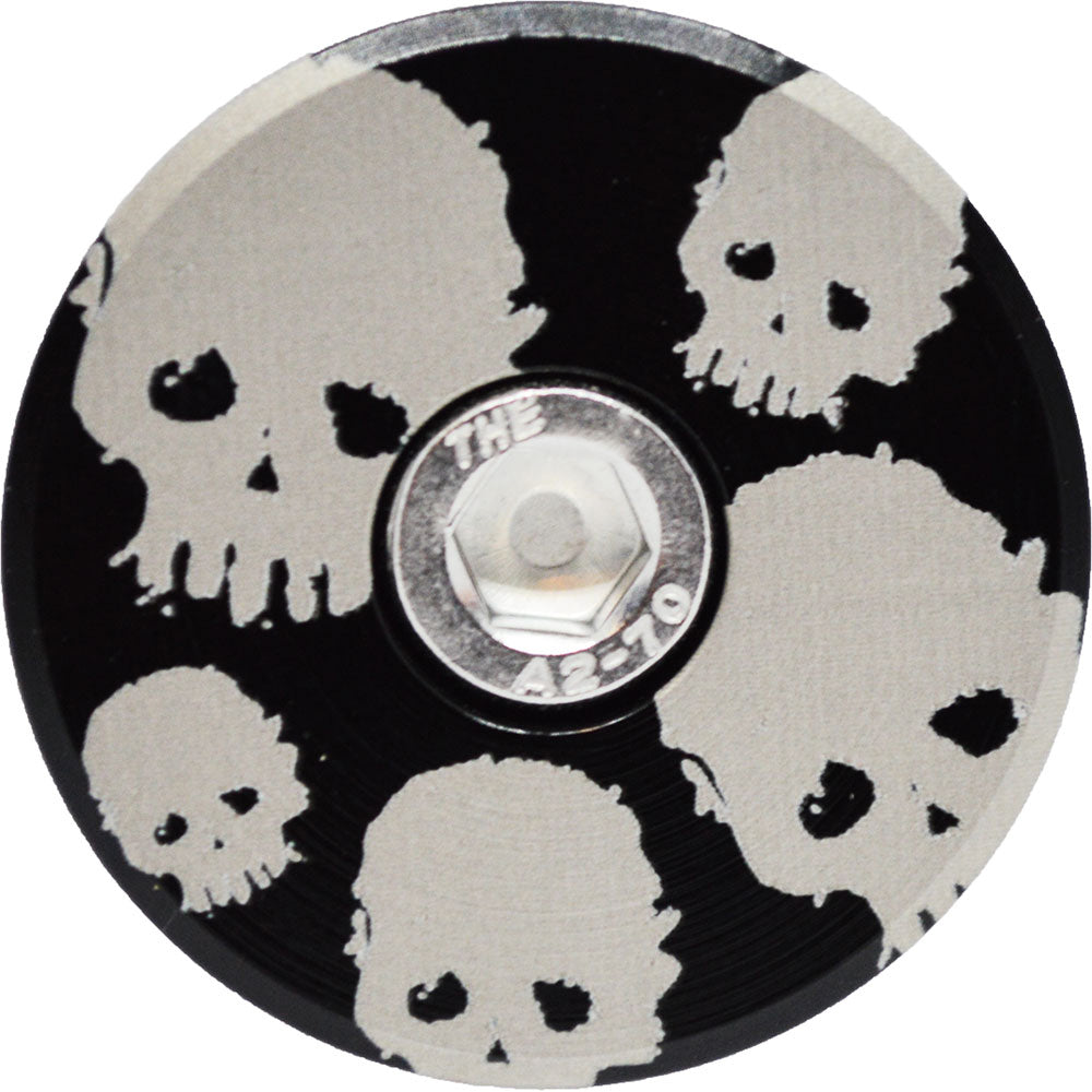 Capped Out Skulls Skulls Skulls Top Cap - Black - Flat