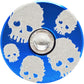 Capped Out Skulls Skulls Skulls Top Cap - Blue - Flat