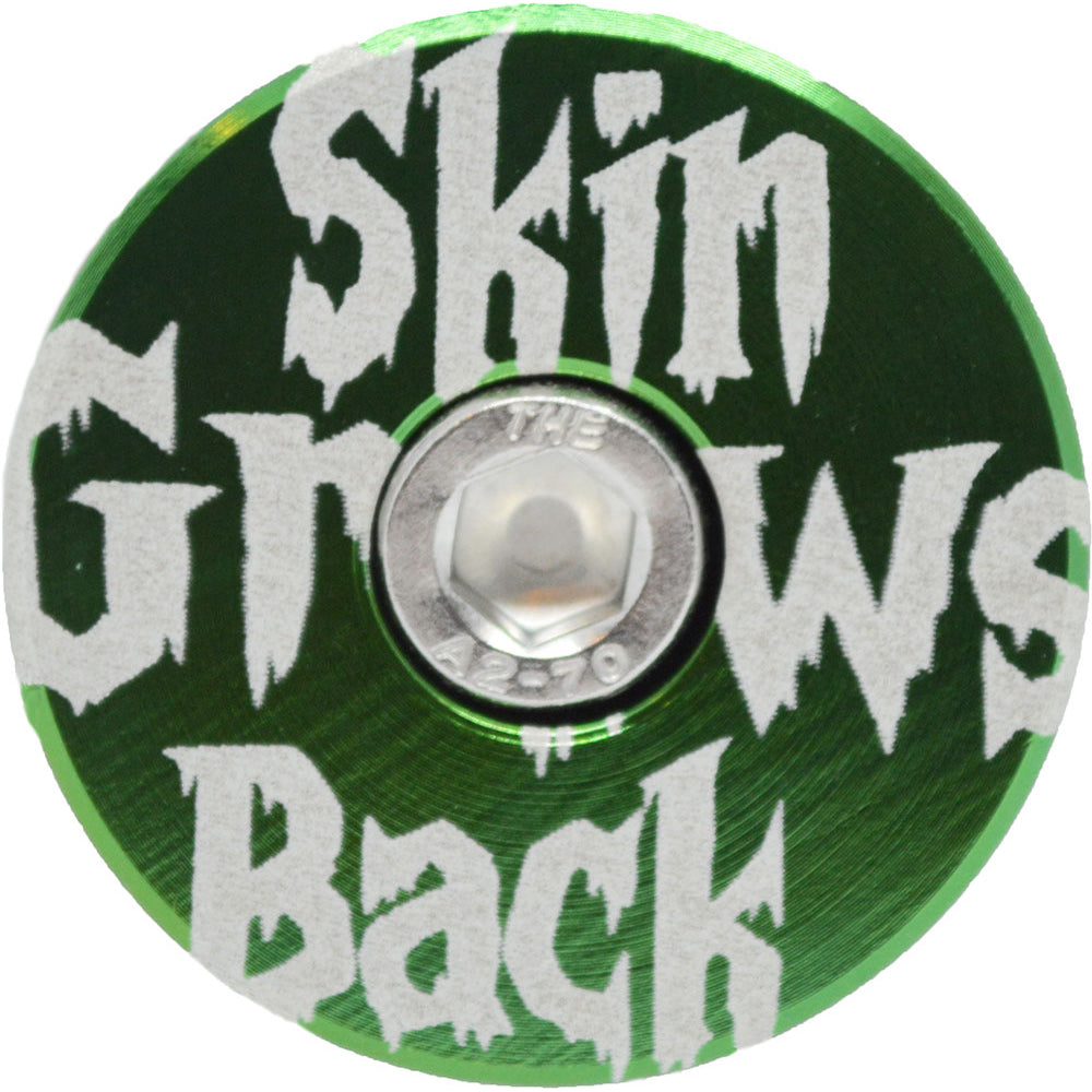Capped Out Skulls Skulls Skulls Top Cap - Green - Flat