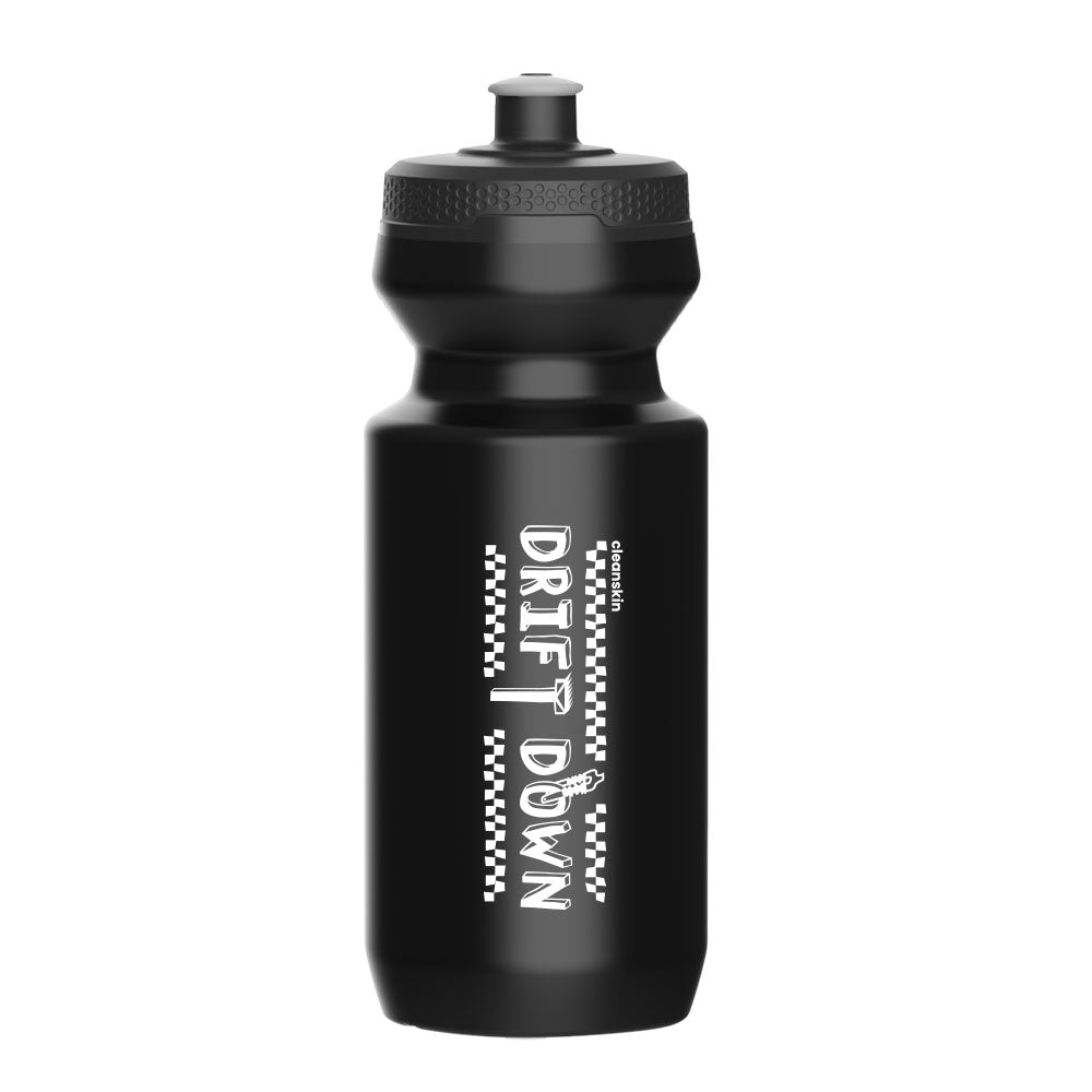 Cleanskin 550ml Water Bottle - Black - 550ml