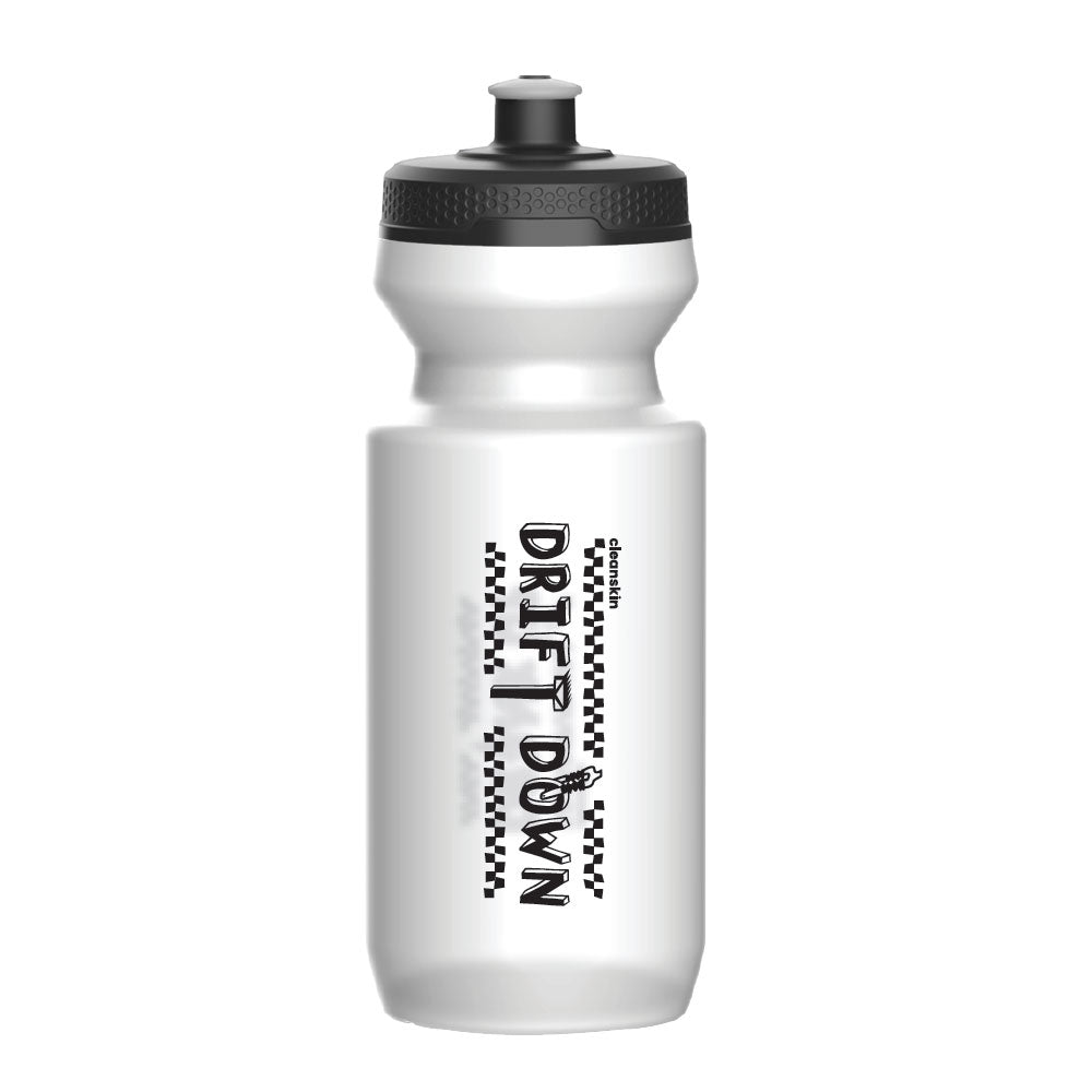 Cleanskin 550ml Water Bottle - Clear - 550ml
