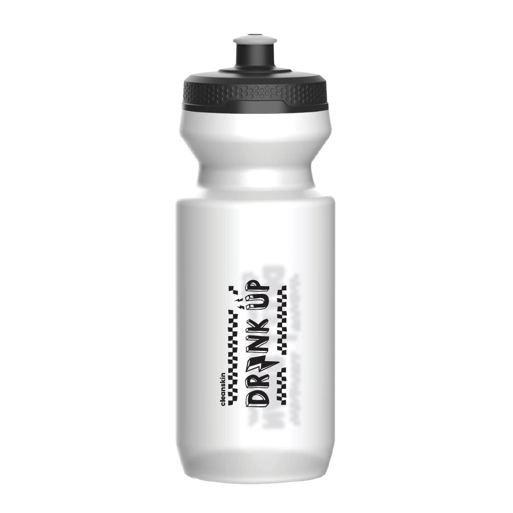 Cleanskin 550ml Water Bottle - Clear - 550ml