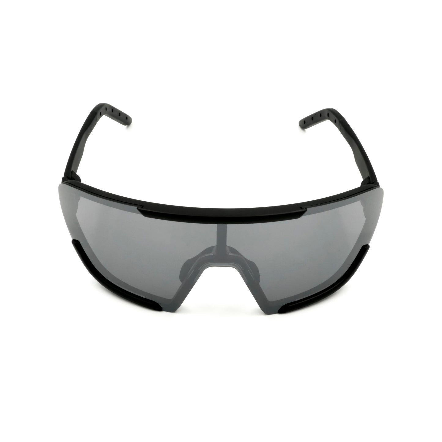 Cleanskin Atmos Sunglasses - One Size Fits Most - Matte Black - Grey - Smoke Lens