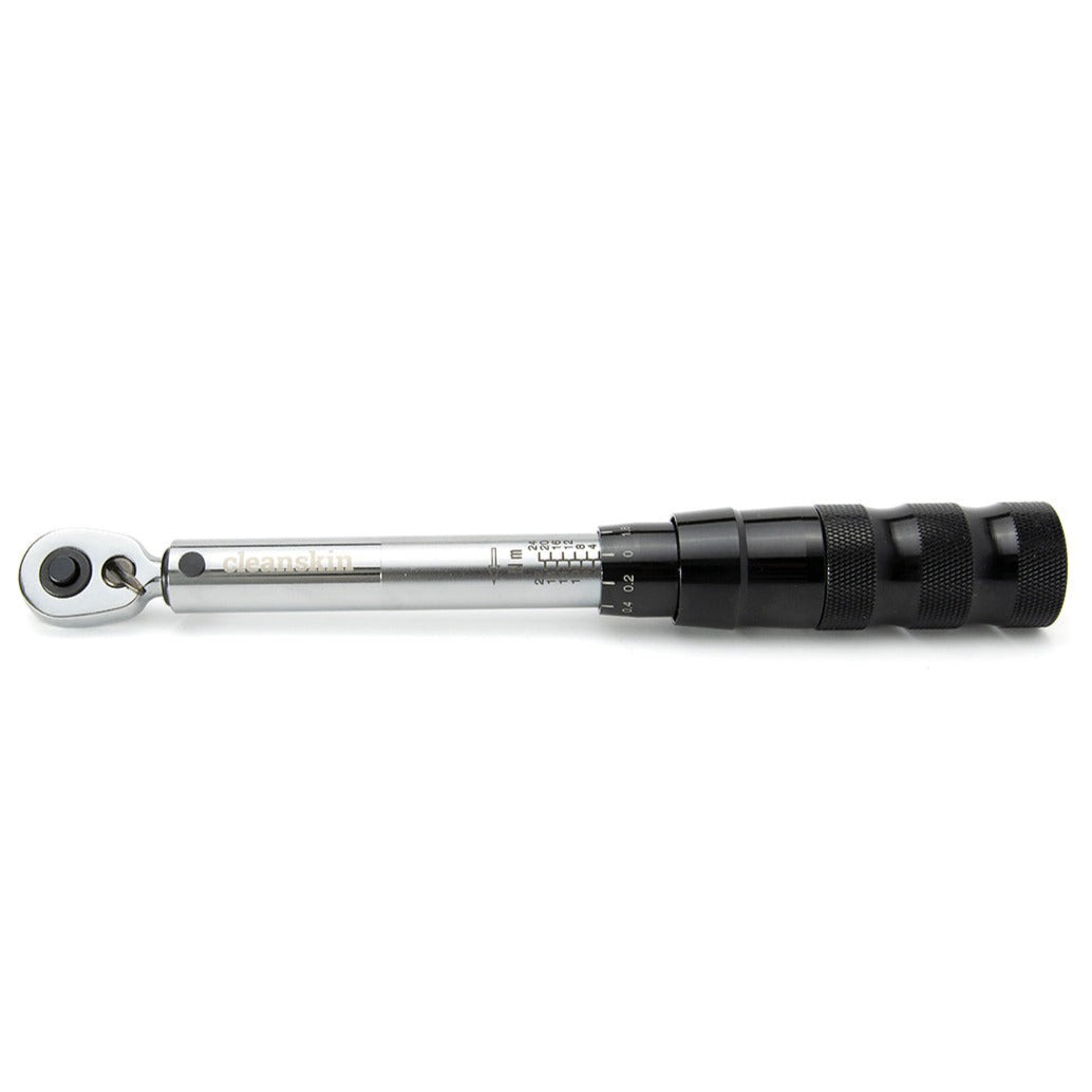Cleanskin Clik CNC Ratcheting Torque Wrench Set 2-24Nm