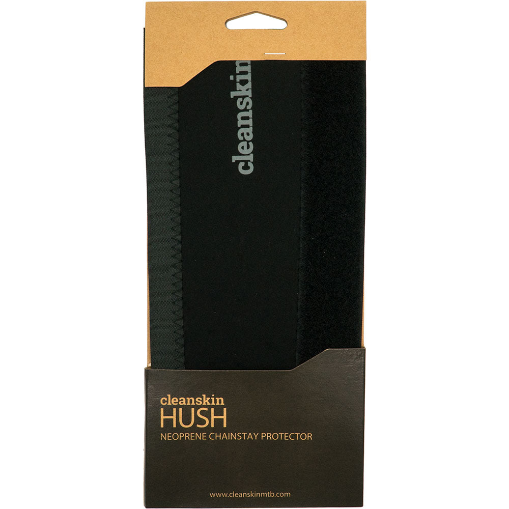 Cleanskin Hush Chainstay Protector - Black - M
