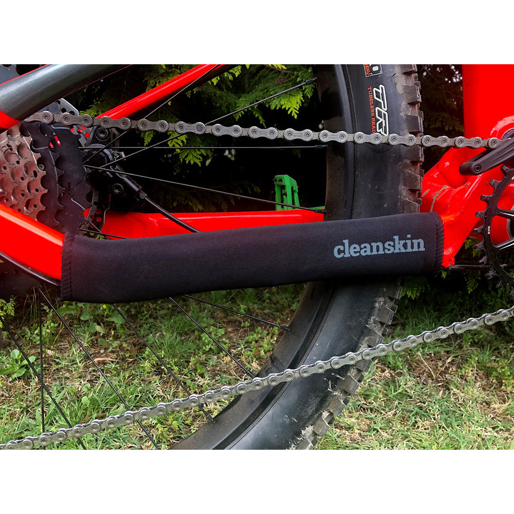 Cleanskin Hush Chainstay Protector - Black - M