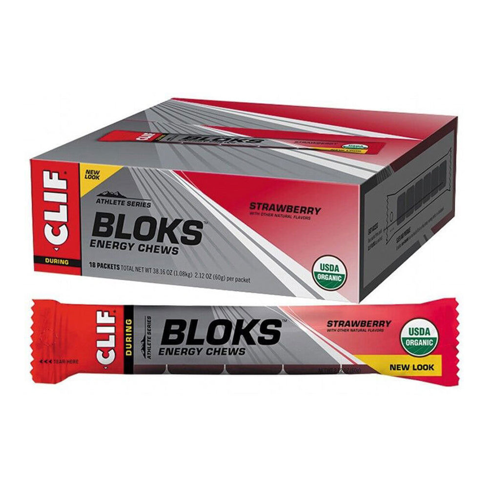 Clif Shot Bloks Box 18 x 60g Energy Chews