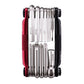 Crank Brothers M13 Multi Tool - Matte Black - Red