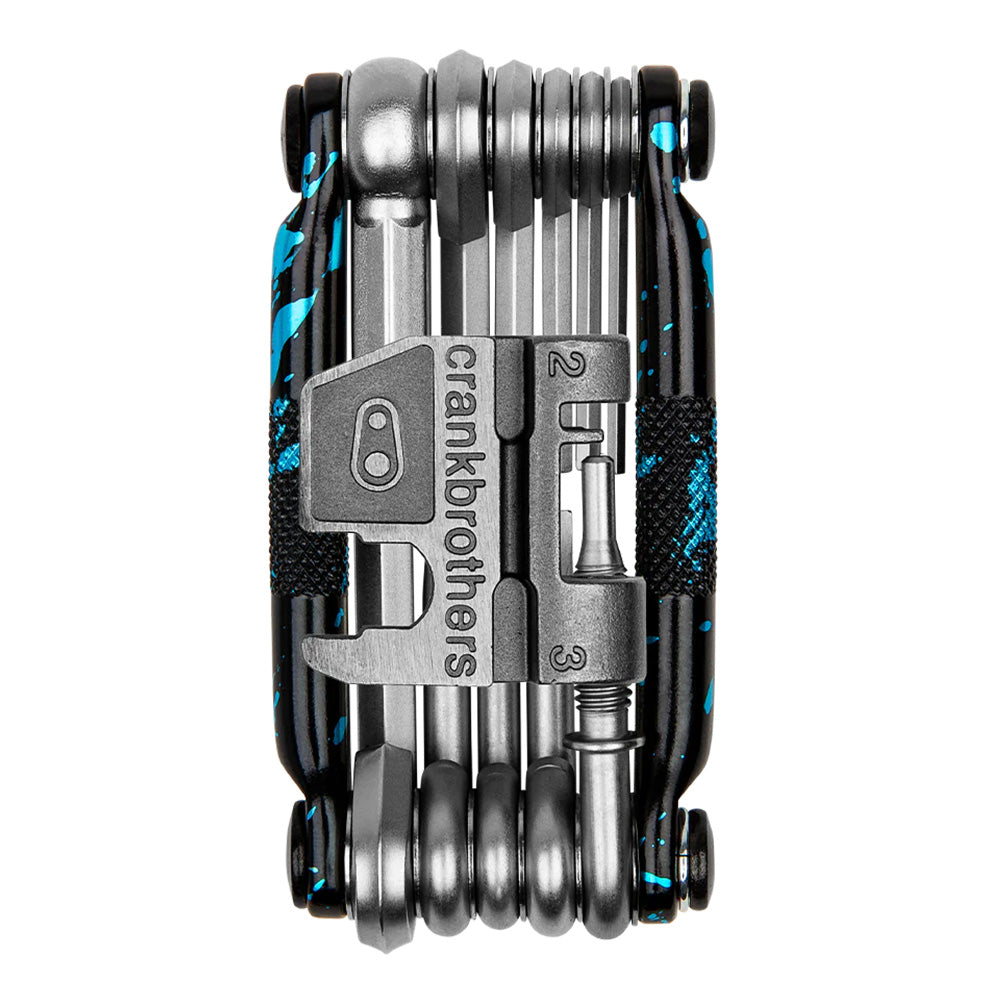 Crank Brothers M17 Limited Edition Splatter Multi Tool - Splatter Blue